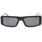 Hugo Boss Grey Rectangular Lens Black Sunglasses HG1193 0807 IR