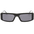 Hugo Boss Grey Rectangular Lens Black Sunglasses HG1193 0807 IR