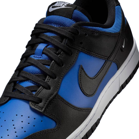 NIKE HM9606 400 Nike Dunk Low BLUE/BLACK/WHITE TRAINER MENS UK 6
