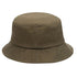 FRED PERRY HW4631 Q41 UNIFORM GREEN/BLACK TWILL BUCKET HAT S