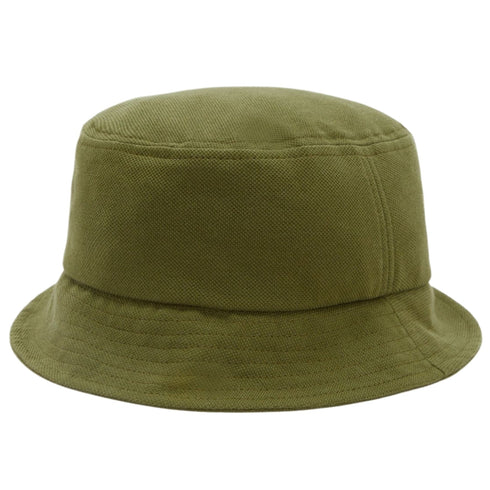 Fred Perry Brand Logo Pique Green Bucket Hat HW5650 Q55