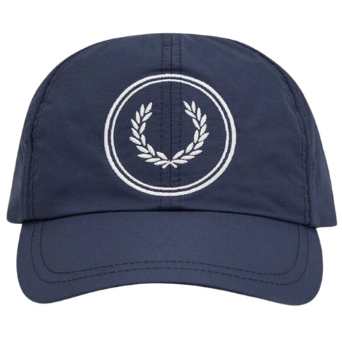 Fred Perry Hw5652 608 Navy Ripstop Cap