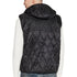 Diesel Brand Logo Black Quilted Gilet Jacket S
