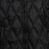 Diesel Quilted Black Hooded Coat S