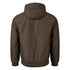 FRED PERRY J2585 Q21 BURNT TPBACCO PADDED HOODED BRENTHAM JACKET S