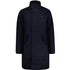 Fred Perry Funnel Neck Navy Blue Parka Jacket L