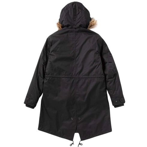 FRED PERRY J6504 184 BLACK 2 In 1 ZIP-IN LINER PARKA M