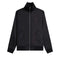 FRED PERRY J6521 102 BLACK KNITTED RIB TENNIS BOMBER XS