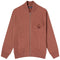 FRED PERRY J6808 S54 WHISKEY BROWN ZIP THROUGH BOMBER JACKET S