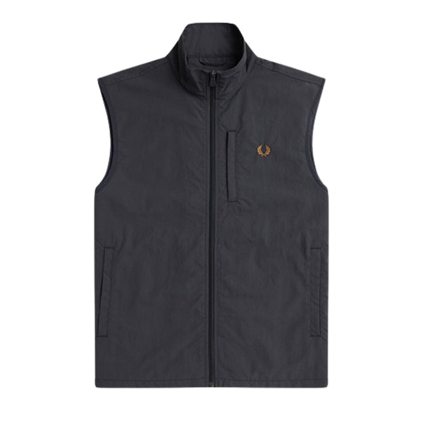 Fred Perry J7808 297 Anchor Grey Gilet Mens XS