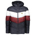 Lyle Scott Colour Block Navy Blue Puffer Jacket
