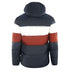 Lyle Scott Colour Block Navy Blue Puffer Jacket