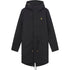 Lyle & Scott Black Bonded Parka Jacket XS