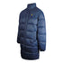 Lyle Scott Longline Wadded Navy Blue Puffer Jacket