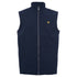 Lyle & Scott Branded Logo Softshell Navy Blue Gilet Jacket XS