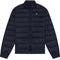Lyle & Scott Branded Dark Navy Blue Funnel Neck Wadded Jacket S