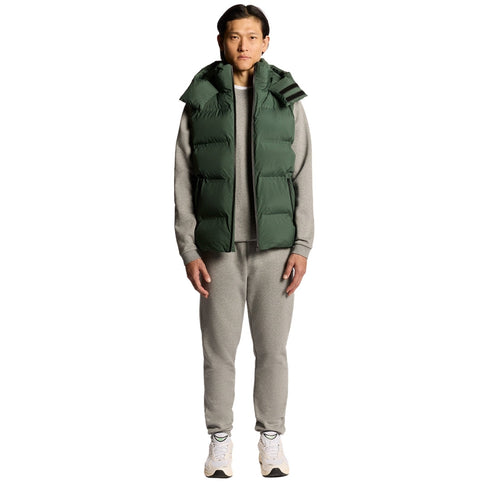Lyle & Scott Dark Pine Welded Puffer Gilet XS