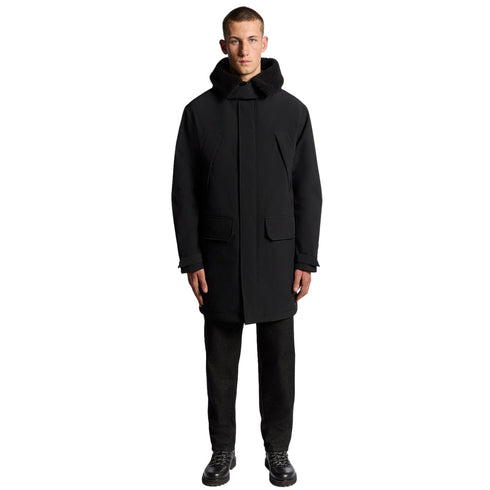 Lyle & Scott Jet Black Cold Weather Parka XS