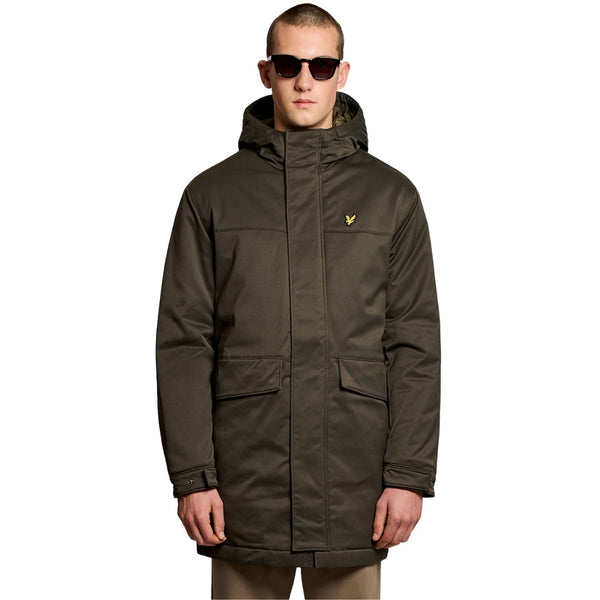 Lyle & Scott Green Olive Parka XS