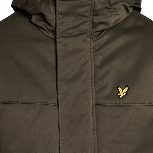 Lyle & Scott Green Olive Parka XS