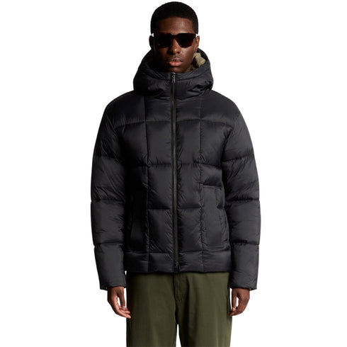 Lyle & Scott Lacquer Square Wadded Cocoon Jacket XS
