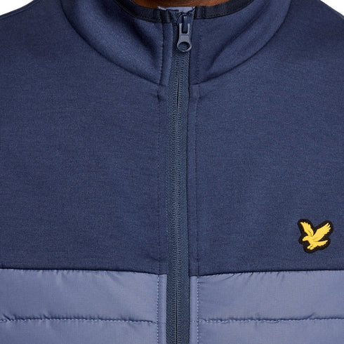 Lyle & Scott True Indigo Sports Fleece Hybrid Jacket XS