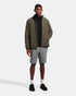 Lyle Scott Branded Olive Hooded Short Lightweight Jacket
