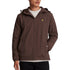 Lyle & Scott Branded Deep Mahogany Hooded Short Brown Lightweight Jacket S