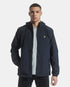 Lyle Scott Branded Jet Black Hooded Short Lightweight Jacket