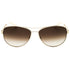 Juicy Couture Brown Gradient Lens Light Gold Sunglasses One Size