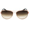Juicy Couture Brown SF Lens Red Gold Sunglasses One Size