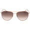 Juicy Couture Brown SF Lens Rose Gold Sunglasses One Size