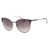 Juicy Couture Pink DS Lens Matte Grey Sunglasses One Size