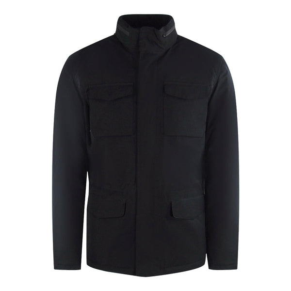 Aquascutum Active Field Jacket Black Jk002 16 Black Jacket Male - Style Centre Wholesale