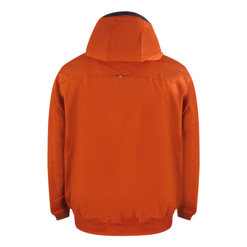 Aquascutum Active Hooded Rust Orange Jacket JK008 23 - Style Centre Wholesale