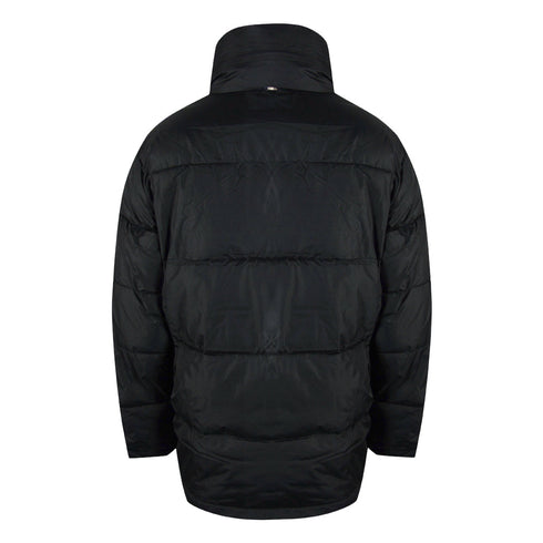 Aquascutum Active Puffer Black Jacket JK010 16