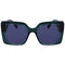 Karl Lagerfeld Green Sunglasses KL6126S7
