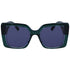 Karl Lagerfeld Green Sunglasses KL6126S7