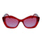 KARL LAGERFELD KL6127S 626 WINE Red Gradient Sunglasses One Size