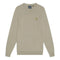 Lyle & Scott Crew Neck Sage Uniform Brown Pull Over Jumper S