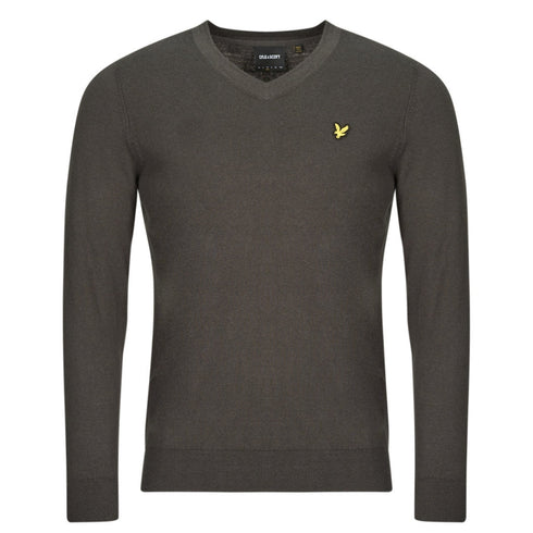 Lyle & Scott V-Neck Gunmetal Grey Pull Over Jumper S
