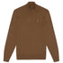 Lyle & Scott Plain Branded Cotton Merino Quarter Zip Wild Nettle Jumper S