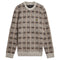 Lyle & Scott Grey Brushed Intarsia Crew Neck Jumper S