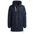 Parajumpers KODIAK PMJKMA02 316 BLUE NAVY LONG HOODED DOWN JACKET Mens L