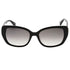 Kate Spade Grey SF PZ Lens Black Sunglasses One Size