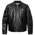 Diesel L-Cale Black Leather Jacket S