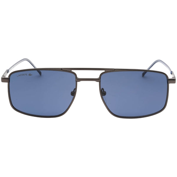 Lacoste Blue Lensed Matte Dark Grey Sunglasses L255S 021