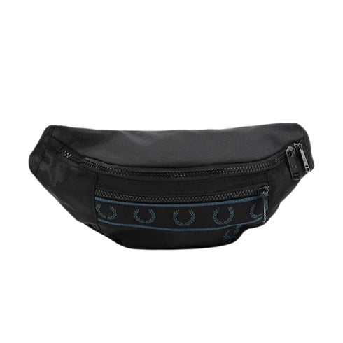 FRED PERRY L6270 102 BLACK CROSSBODY BAG One Size