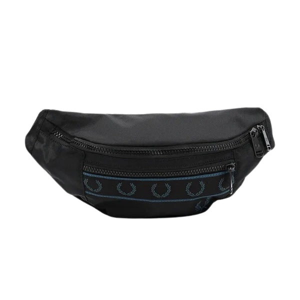 FRED PERRY L6270 102 BLACK CROSSBODY BAG One Size