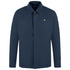 Lyle Scott Washed Drill Overshirt Navy Blue Jacket